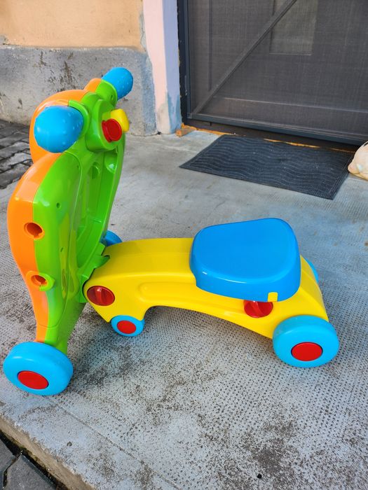 Baby Walker, antemergator, jucarie interactiva de impins, 2in1