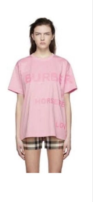 Burberry розова тениска