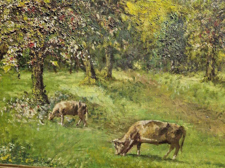 Tablou vechi 1935 , autor roman  108 x 76 cm