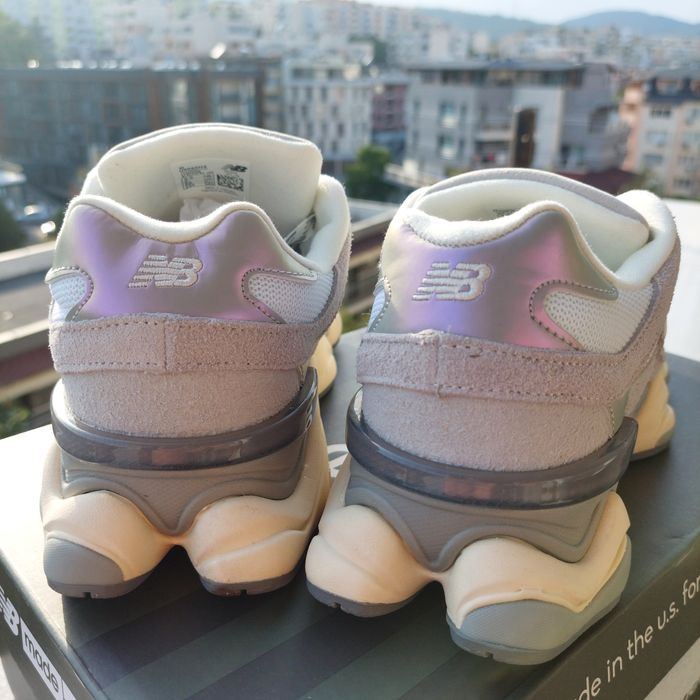 New Balance 9060 Light Grey White 38-39