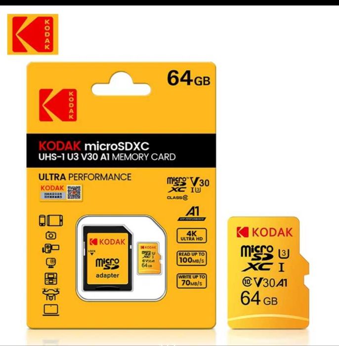 Kodak Micro SD-карта 64 ГБ