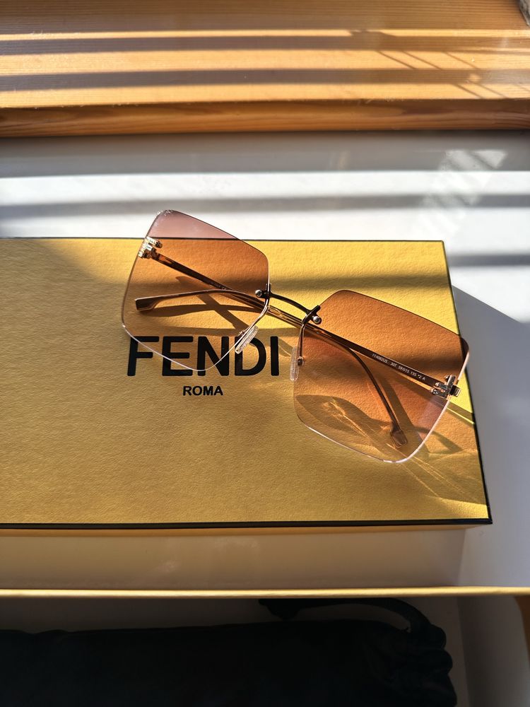 ОРИГИНАЛНИ Fendi First Crystal дамски слънчеви очила най-нов модел