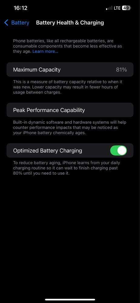 Iphone 12 pro max 81%/256