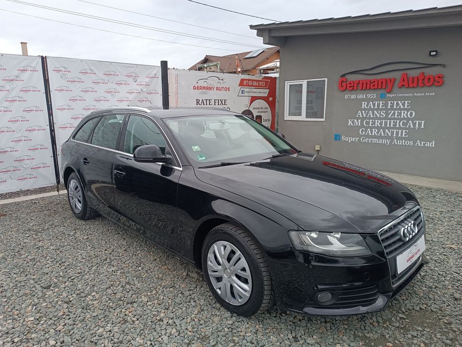 Audi A4 RATE/GARANȚIE2.0diesel automat euro5 pilot senzori inc scaune KM REALI