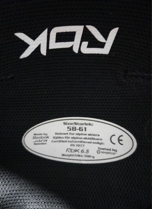 Casca snowboard, schi REEBOK Helmet Jofa Sweden RBK, nr 58 - 61