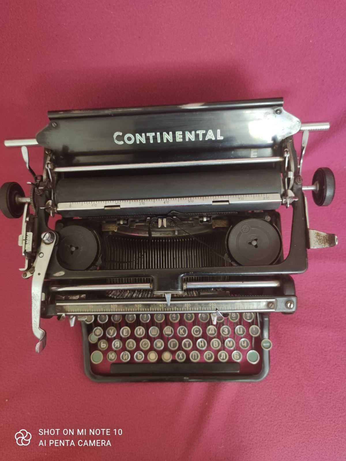 Пишеща машина Continental
