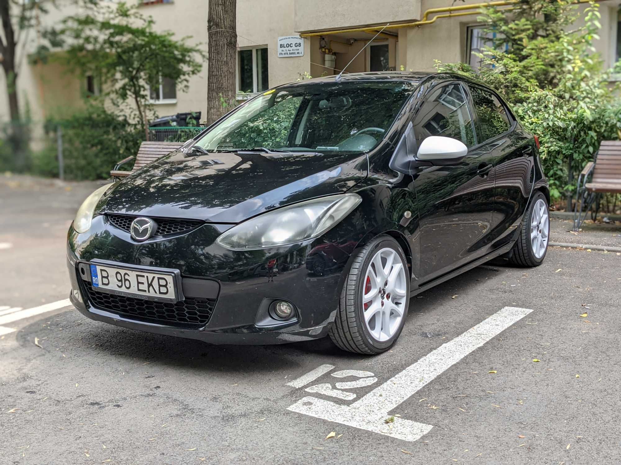 2008 Mazda 2 DE 1.5 benzina 103CP track toy zero rugina km reali de RO