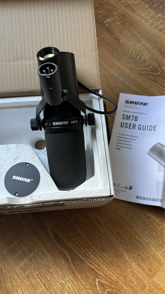 Shure sm7b studio