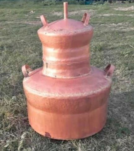 Vând cazan de tuica de 60litri din cupru alimentar