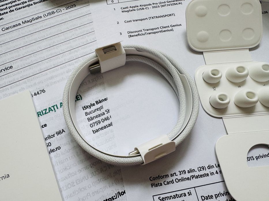 Airpods Pro generatia a 2a eMag, inca in garantie