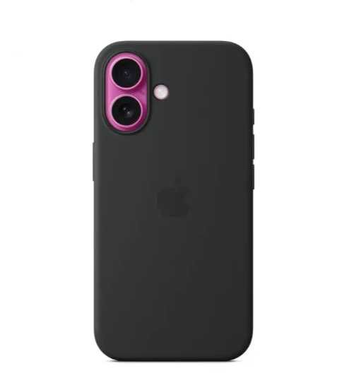 Husa iPhone 16 / 16Plus Silicon Apple Black