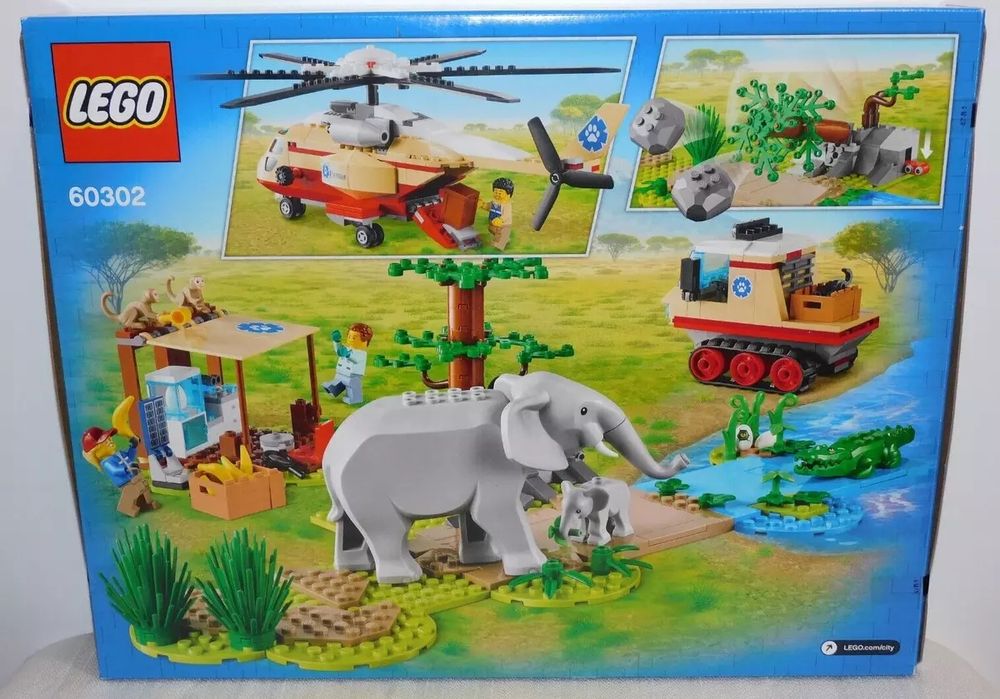 SIGILAT Lego City 60302 Operațiune salvare a animalelor salbatice