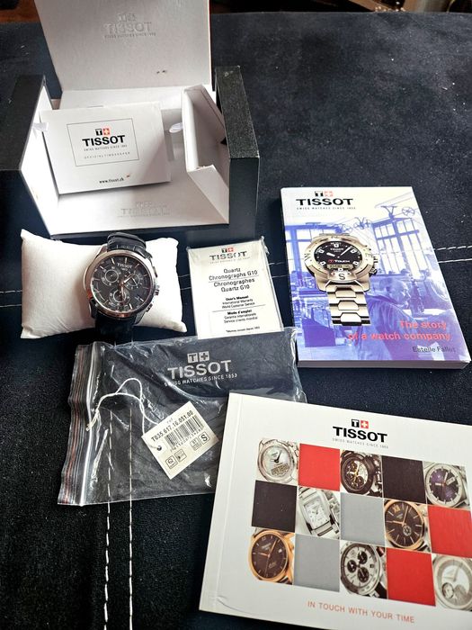 Tissot Couturier Chronograph оригинален мъжки часовник
