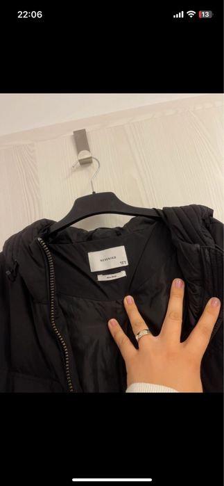 Geaca lunga puf/pene Reserved