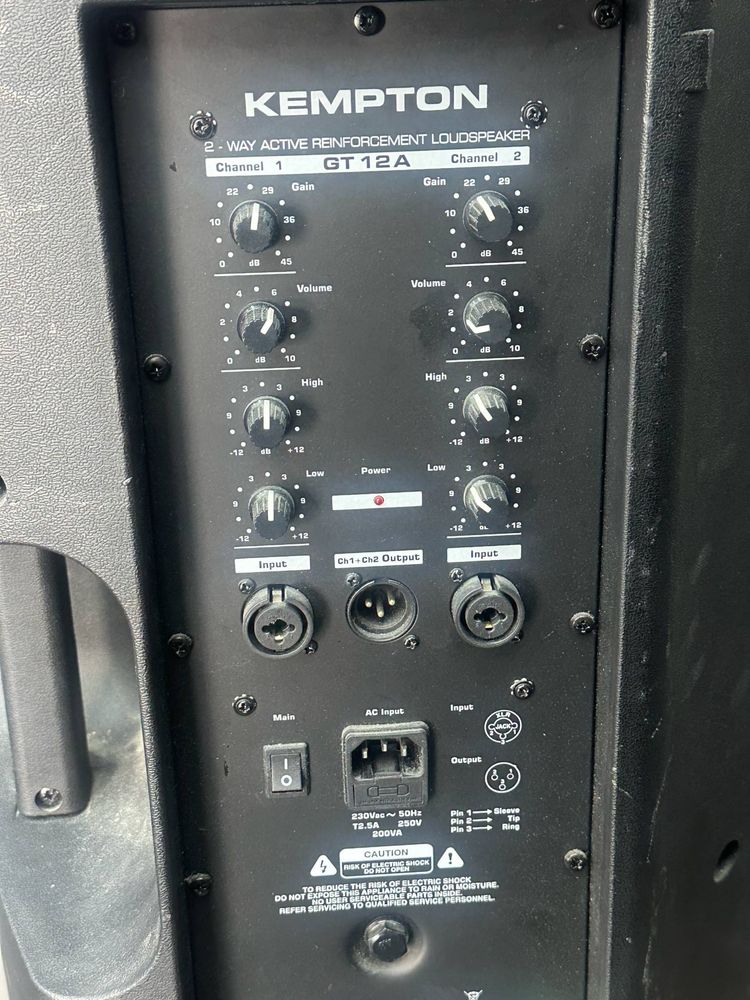 Активна тонколона Kempton 12" Rcf,fbt,oberton,jbl,electrovoice