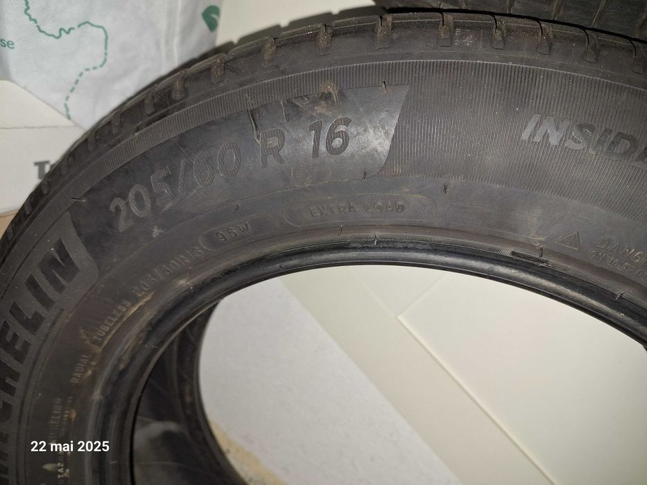 Anvelope michelin de vara dot 2021, 205 60 16, 200 lei bucata