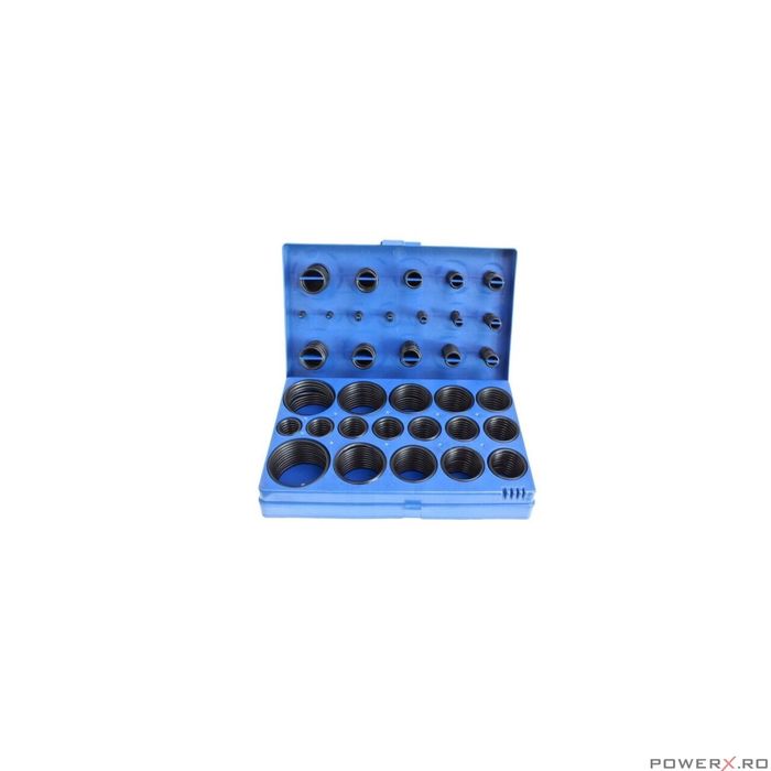 Trusa garnituri, oringuri metrice 419 piese, rezistente la acid,