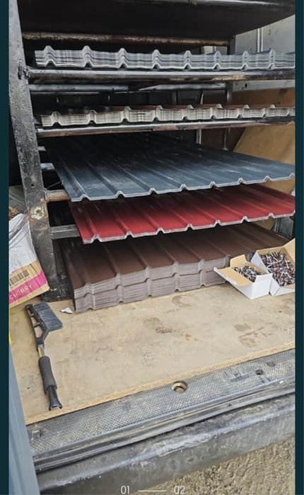 Tabla cutata colorata