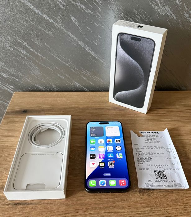 iPhone 15 Pro Max 512 Gb Black Titanium