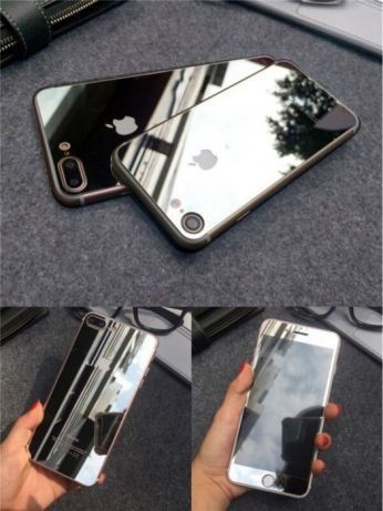 Folii din sticla securizata oglinda color Iphone 4, 6 plus, 7