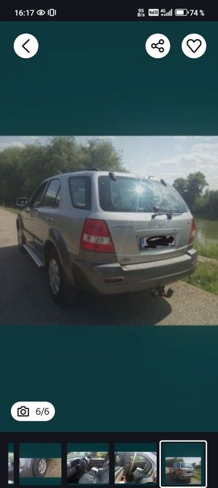 Kia sorento impecabila cu gpl