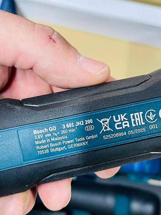 Șurubelniță fără fir Bosch Professional Bosch GO 3, in cutie