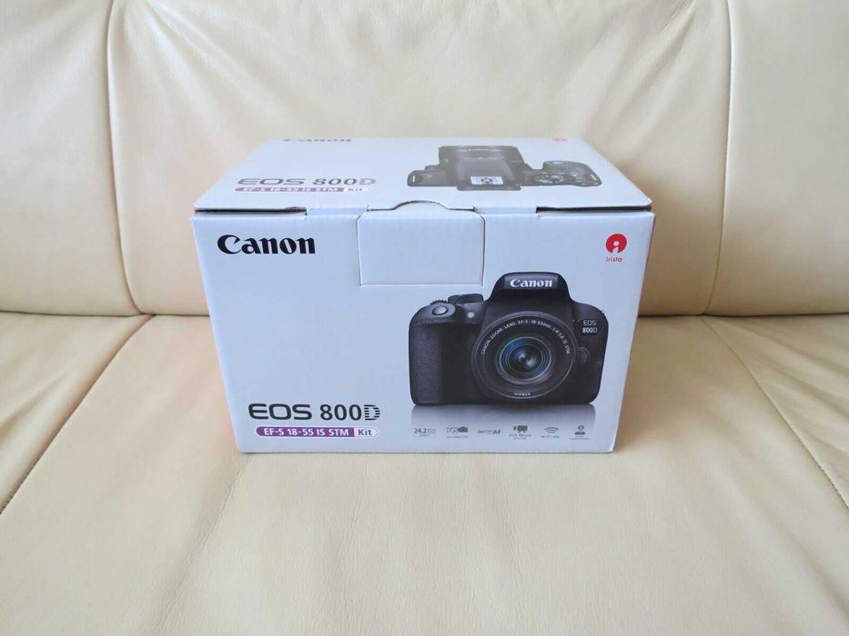Canon EOS 800D Kit EF-S 18-55mm f/4-5.6 IS STM - Ca Nou - 620 Cadre !!