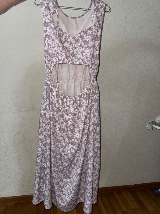 Летнее платье миди