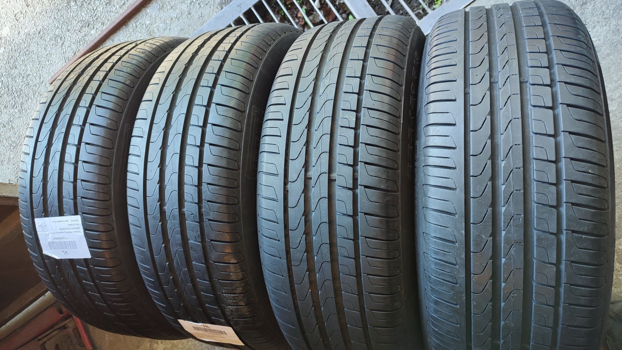 225/50/18" 4бр Pirelli cinturato p7 rft,dot3518,7mm