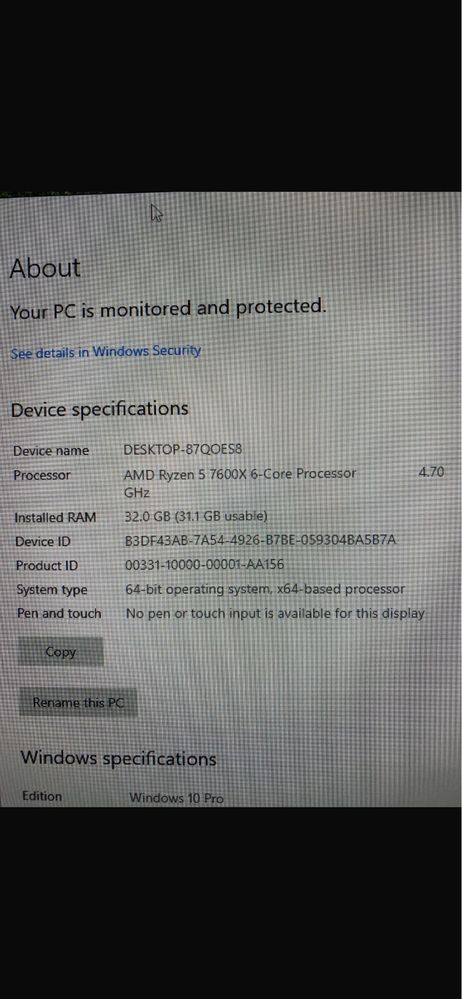 PC Gaming Radeon RX6650xt