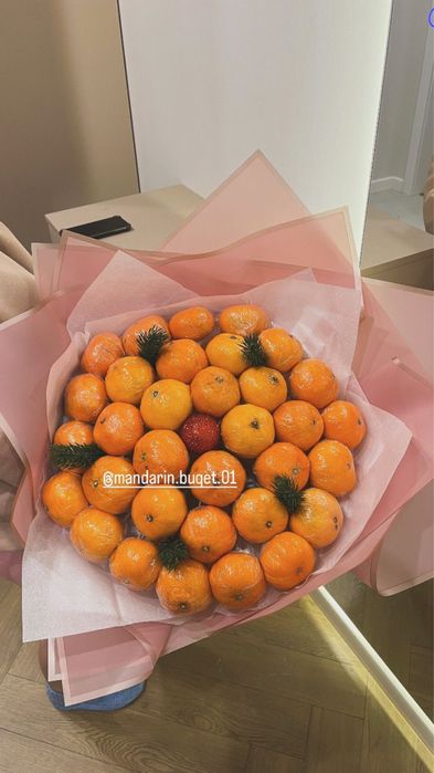 Букет из мандаринов