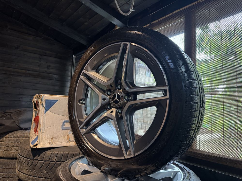Jantă Mercedes 18” OEM A2054019400 – Nouă + Michelin Pilot Alpin