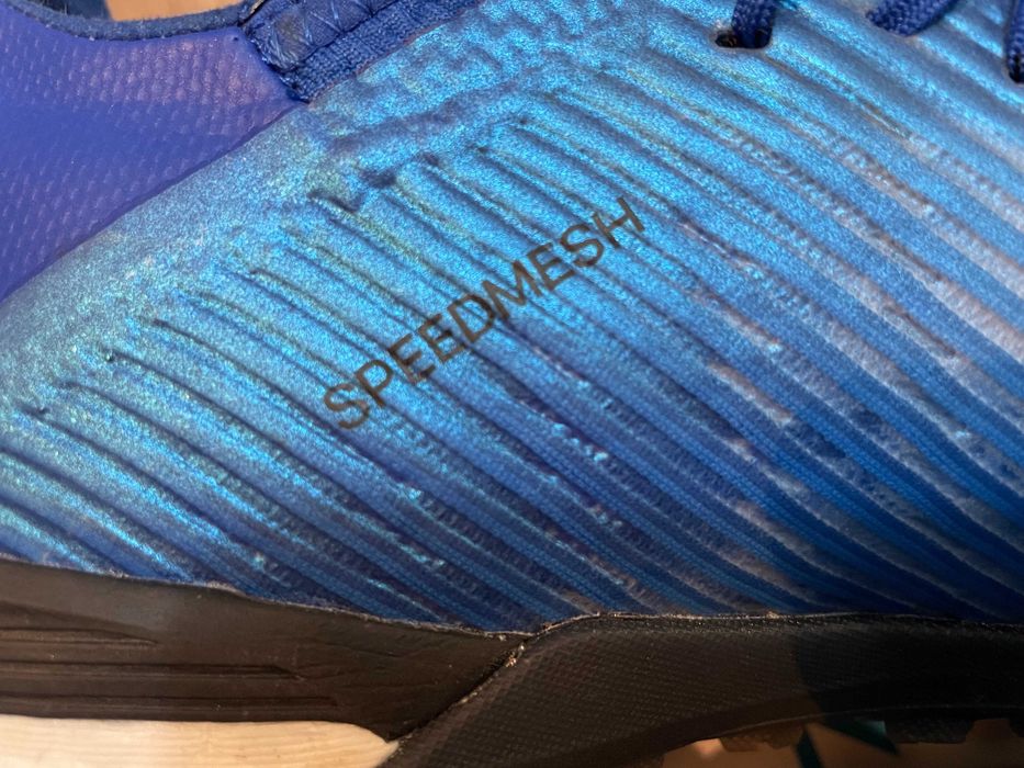 adidas X 19.1 blue SPEEDMESH футболни обувки, стоножки номер 45,5