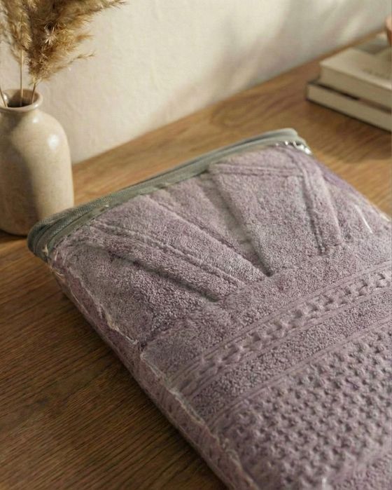 Халат с качулка и кърпа 50/90