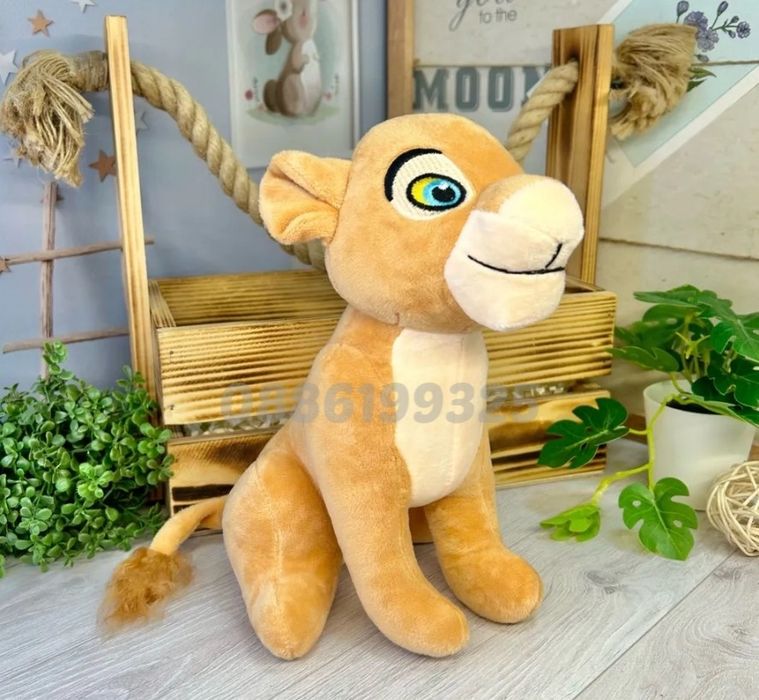 Плюшена играчка Симба, 35см, Цар Лъв плюшена играчка Simba Lion King