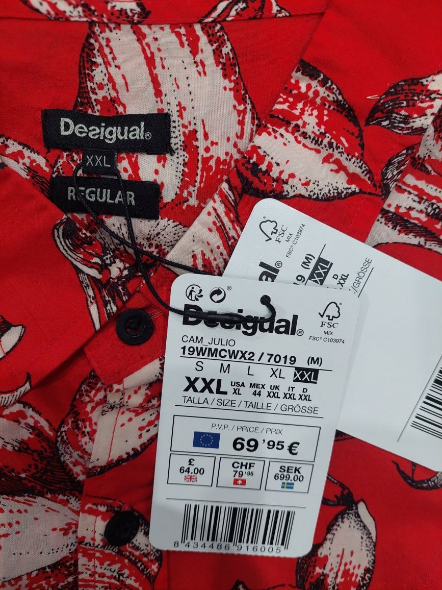 Camasi barbati XXL Desigual