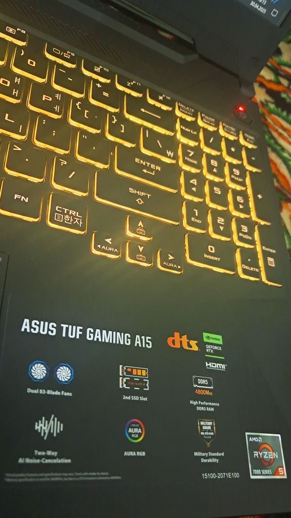 Asus TUF GAMING A15 (fa506n) yangi