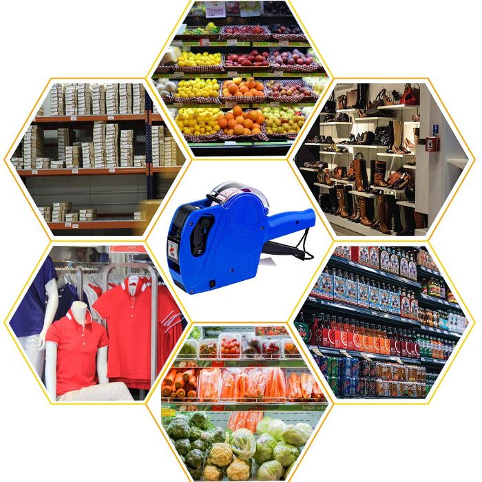 Маркиращи клещи Пистолет за маркиране цена.Етикираща Машинка етикети