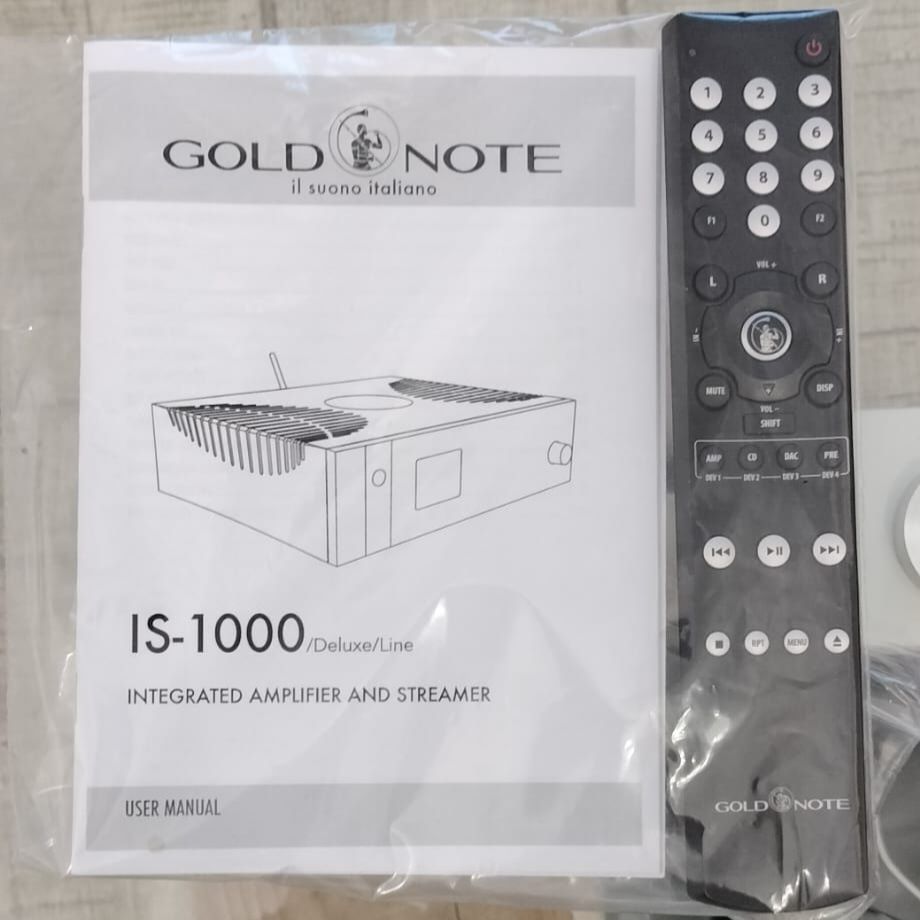 Amplificator Dac Streamer Gold Note IS-1000 Deluxe