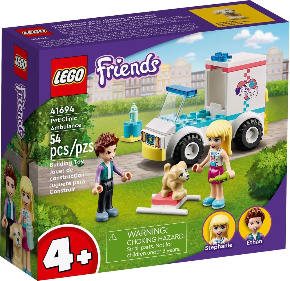 Lego Friends 41694 - Pet Clinic Ambulance (2022)