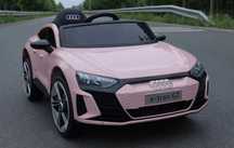 Masinuta electrica pentru copii Audi e-Tron GT Pink roti EVA 12V