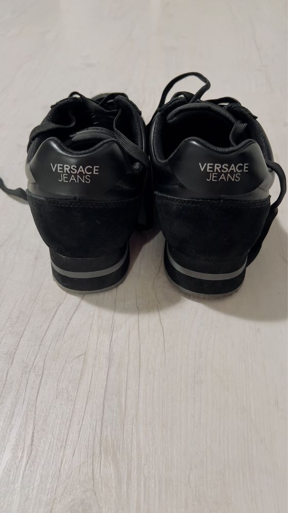 Sneakers piele adidasi marca Versace Jeans