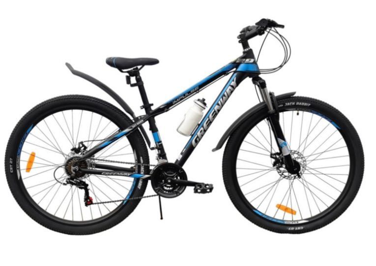 Продаю НОВЫЙ горный Велосипед Greenway Relict, 29" Black/Blue