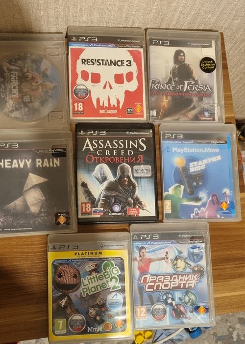Продам игры на ps 3