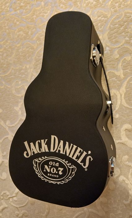 Кожен калъф за бутилка Jack Daniels