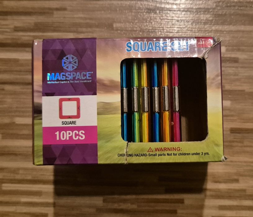 Rezerve magnetice Magspace Square Set 10 piese