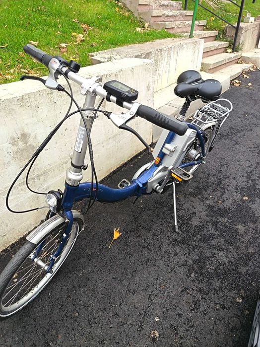 Bicicleta asistata electric pliabila model FLYER folding De LUXE R