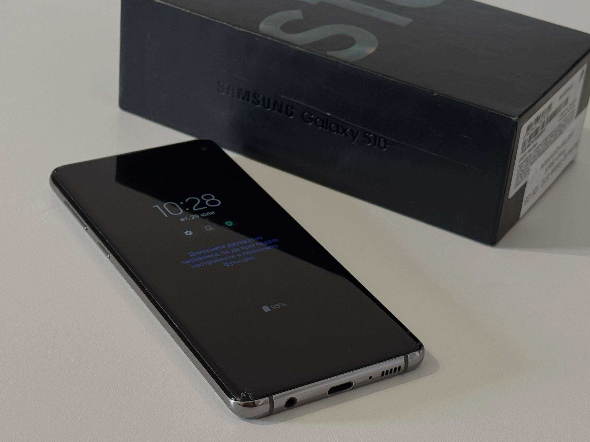 Бартер!Отличен! Samsung Galaxy S10 Prism Black (Черен)