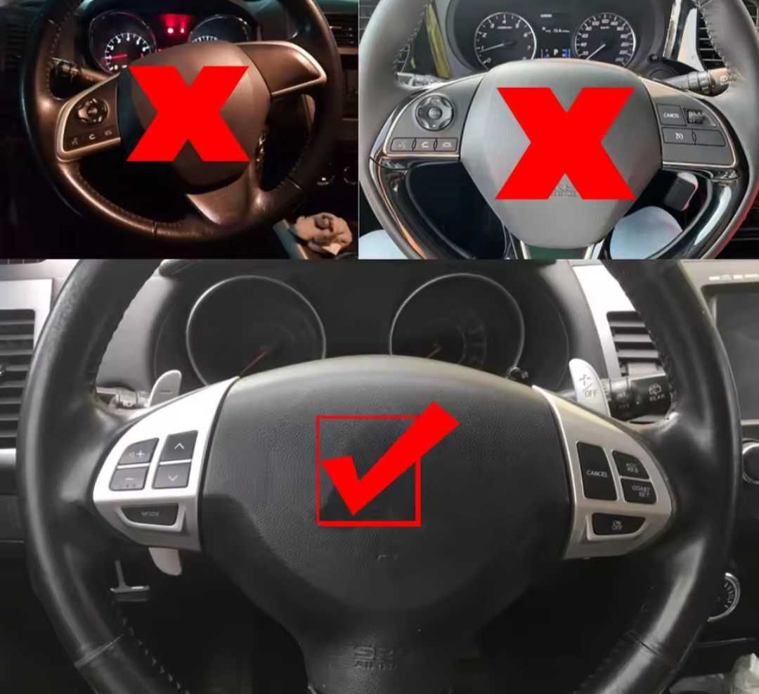 Бутони за волана за Мицубиши Mitsubishi управление волан копчета