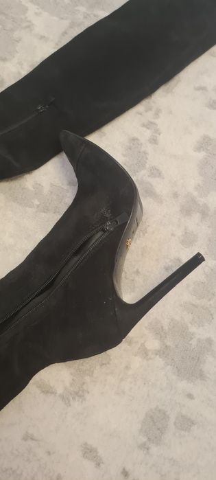 Cizme dama piele naturala întoarsă Musette